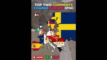 Top Comments Change Europe (Part 14) #Europe #Mapping #Comments