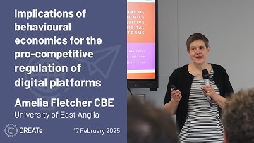 Implications of behavioural economics for the pro-competitive platform regulation - Amelia Fletcher