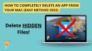 how to COMPLETELY uninstall apps on mac (Hidden Files) How To Properly Completely Uninstall Apps On Mac Remove Hidden Files Step By Step