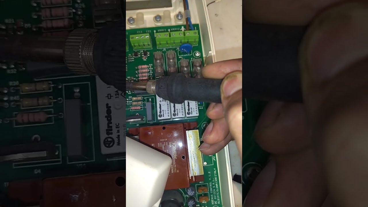 اصلاح جهاز اشعه اسنان جدارى يعطى E20 عند بدء التشغيل