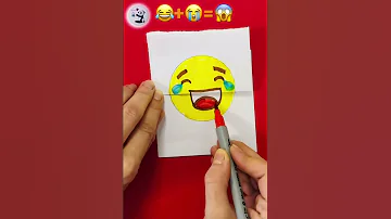 Drawing For Children Cool Drawing Tricks Animated Emoji Art Drawing رسم للاطفال 