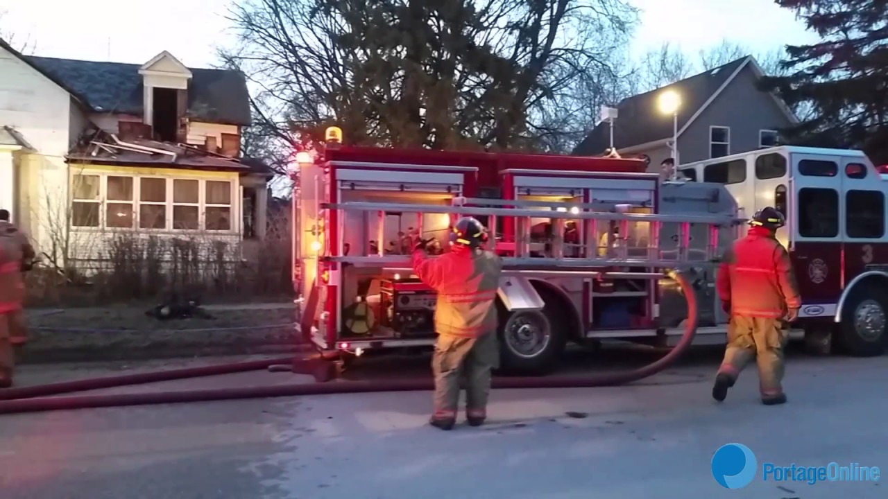 House fire in Portage la Prairie at 1st Street SW April 8, 2017 YouTube