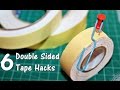 6 Awesome Double Sided Tape Life Hacks