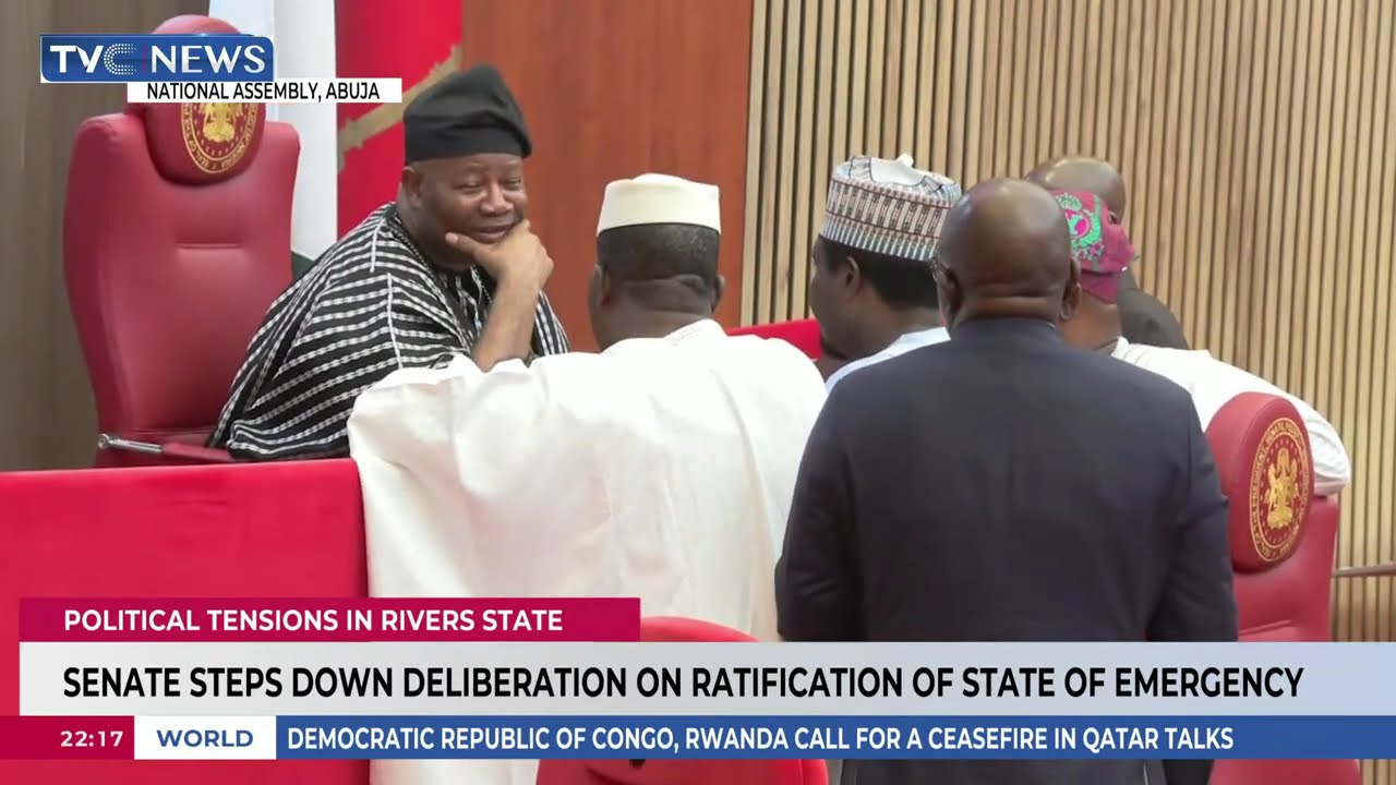 Senate Steps Down Deliberation On Ratification Of State Of Emergency