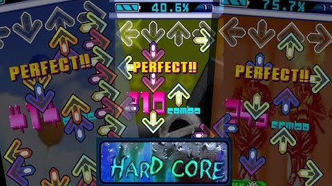 DDRMAX (PS2 US) - HARDCORE Course 97.6%