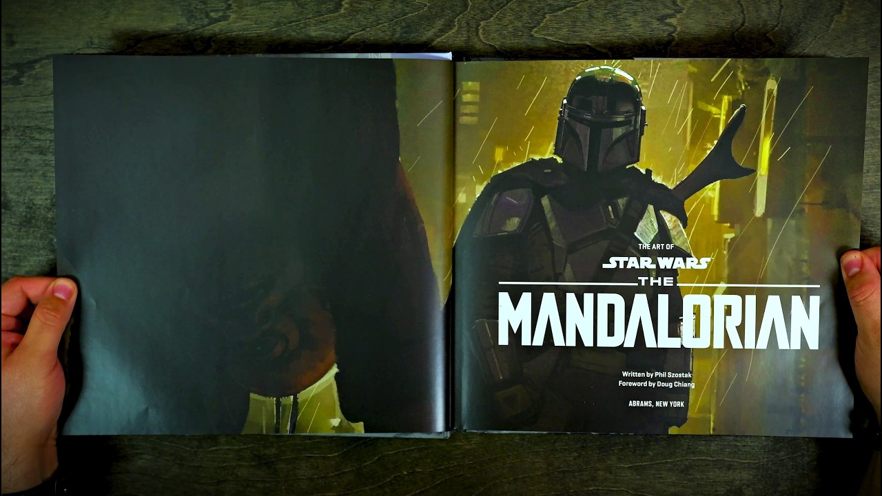 THE MANDALORIAN Vol. 2 Artbook - Artbook ASMR - Flip Through, Relaxing, Page Turning