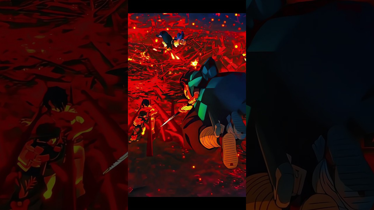 [ Muzan vs Hasira castle Arc ] #shortsfeed #anime #demonslayer #shorts