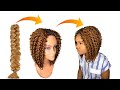 🔥DIY Most Realistic Jungle Braided  Wig On A Budget | Bob Braided Wig