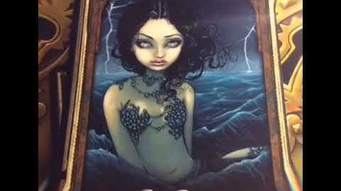 Learn Oracle Cards - Card 32 Sea Storm Oracle Of Shadows And Light
