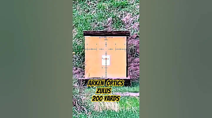 Arken Zulus Digital Day/ Night Scope at 200 yards. 6.5 Creedmoor.  Send it!!!