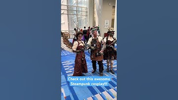 Check out this incredible Steampunk cosplay #steampunk #cosplay #conventions