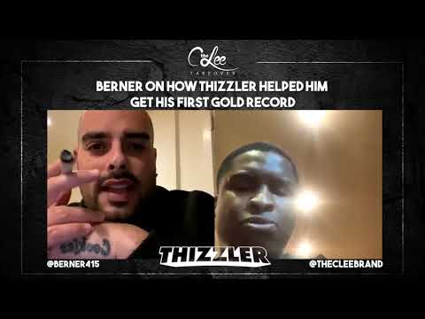 Berner on how Thizzler helped him get his first gold record (for the song 20 Joints)