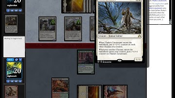 MTGO - Standard Commentary - White Weenie vs Naya Midrange