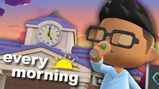 My daily morning routine for New Horizons 2.0