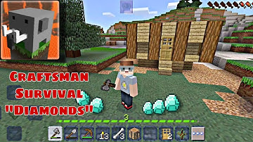 Craftsman Building Craft Survival - Gameplay part 3 - Diamonds