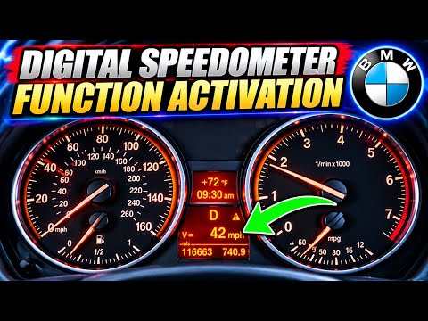 How To Code For Digital Speedometer Using NCS Expert For BMW E Series