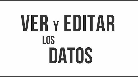Tutorial Básico de STATA (2) - Ver y Editar los Datos