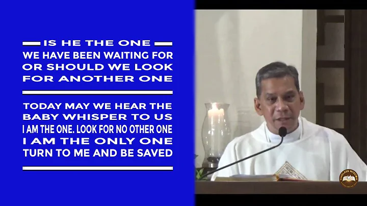 Timeless Wisdom | Homily | Is He the One | Solemnity of The Nativity of the Lord|Fr Weyms Sanchez SJ