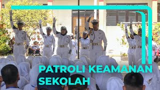Demo Ekstrakurikuler PKS (Patroli Keamanan Sekolah) 2022 SMK TI Pembangunan Cimahi