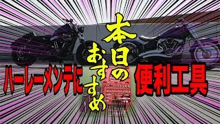 【ハーレー】ハーレーでオススメ工具＆Forty-Eightで試してみたよ【モトブログ】