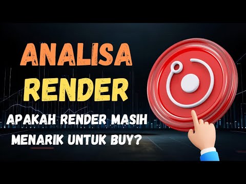 BAHAS TARGET RENDER!🚨APAKAH COIN NARASI DEPIN INI BISA KEMBALI KE ATH NYA?!🚨ANALISIS CRYPTO RENDER🚨