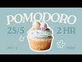 𝒓𝒐𝒃𝒊𝒏𝒔 𝒆𝒈𝒈 𝒄𝒖𝒑𝒄𝒂𝒌𝒆 🧁🥚 𝟸𝟻/𝟻 𝟺𝚂𝙴𝚃𝚂 𝟸𝙷𝚁 | pomodoro focus timer | cozy cafe music | study with me