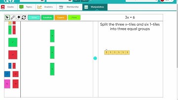 Algebra Tiles - Division