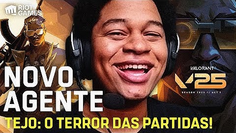 Reagindo às Habilidades do TEJO - NOVO AGENTE de VALORANT - Eofor