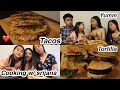 Cooking W/ Srijana ( Making Tacos & Tortilla Wrap ) + Mukbang | Srijana Shrees Magar