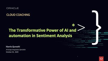 Cloud Coaching - The Transformative Power of AI and automation in Sentiment Analysis