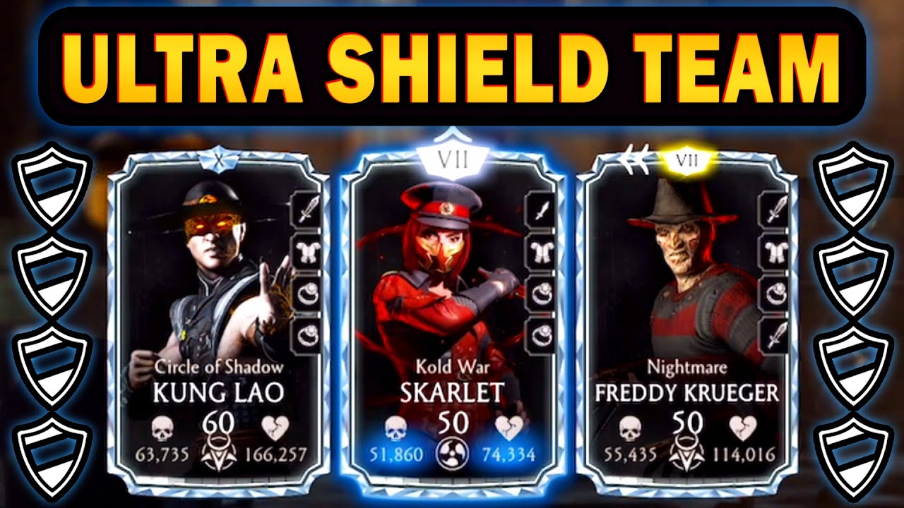 MK Mobile. 100% Shield Team is My NEW FAVORITE TEAM! Shield NEVER Goes ...