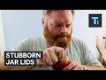 How to open a stubborn jar lid