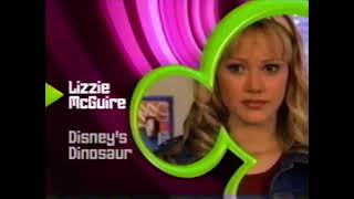 Disney Channel Next Bumper lizzie Mcguire To Disneys Dinosaur 2003