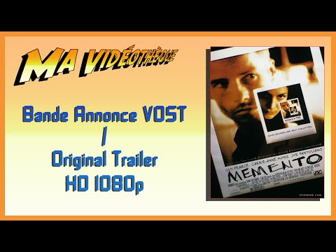 MEMENTO Original Trailer HD1080p French Subtitled Remastered from BluRay Footage