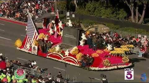 Rose Parade Coding for Veterans KTLA 2024
