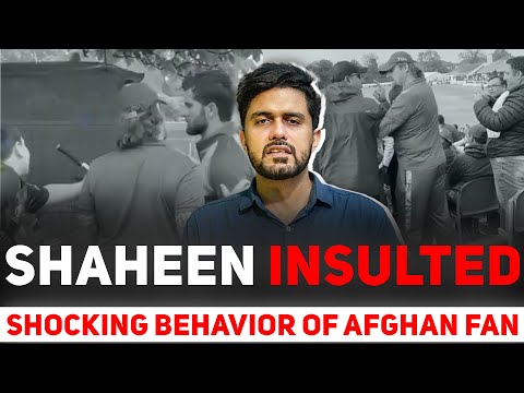 Shaheen Afridi Insulted by An Afghan Fan in Ireland - The Seeds of Hatred