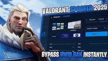 Valorant Spoofer 2025 - Bypass HWID Ban Instantly (Undetected)