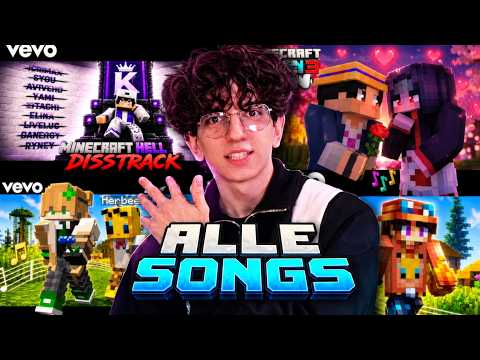 I REACT TO ALL MINECRAFT HELDEN 3 SONGS (TOO BAD)