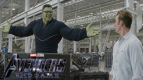 Avengers Endgame| Professor Hulk: Time Travel! |I see this as an absolute win |HD|