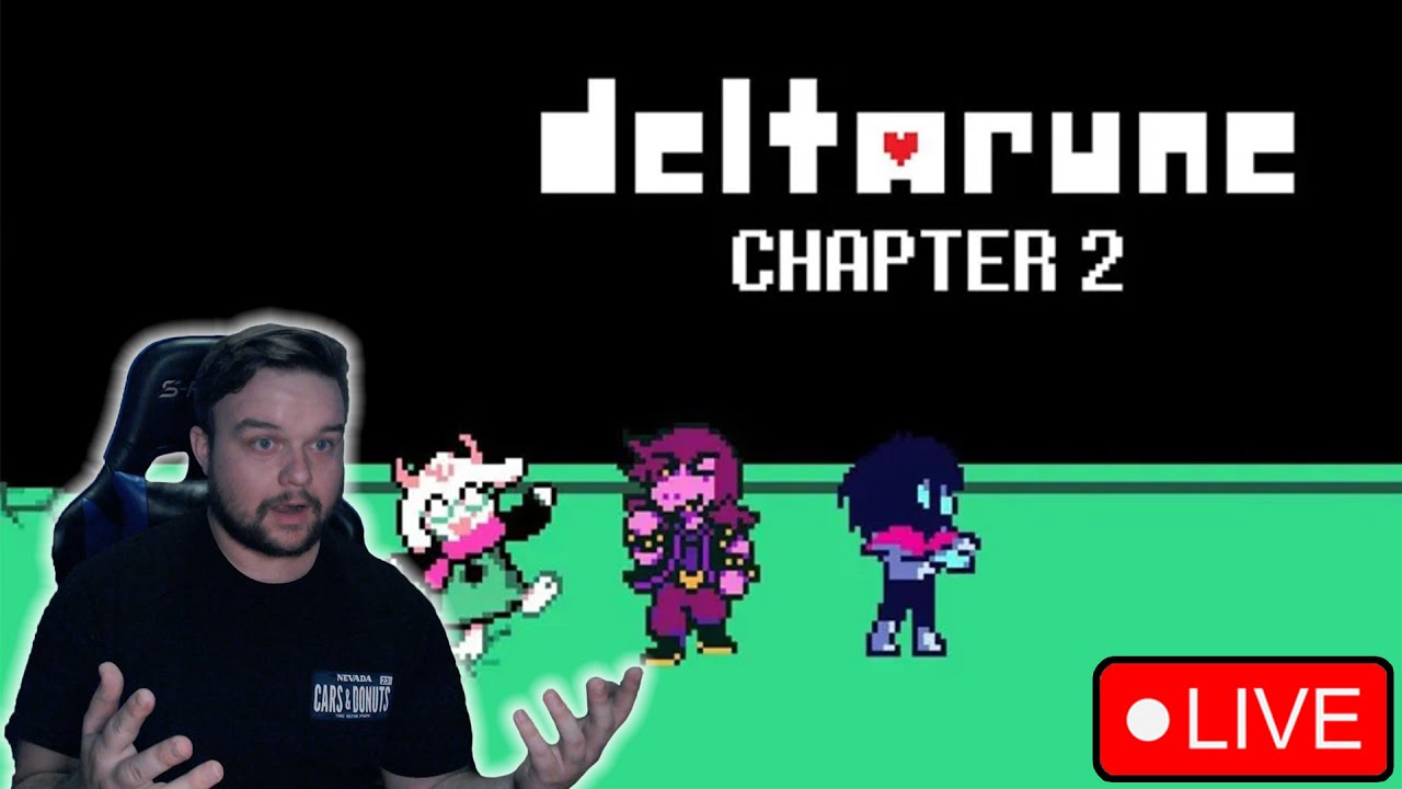💎DELTARUUUUNEEEE!!!💎 Chapter 2 | Deltarune Stream - YouTube