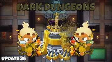 Dark Dungeons CHIMPS Black Border Guide: The King Is Dead, Long Live the King! (BTD6)
