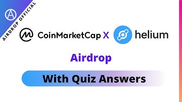 Coinmarketcap X Helium Learn Program | Earn free cryptocurreny airdrops | With quiz answers