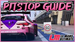 LMU Ultimate GT3 Pitstop Guide!