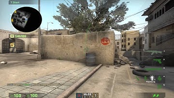 CS:GO dust2 tspawn Flash Bug