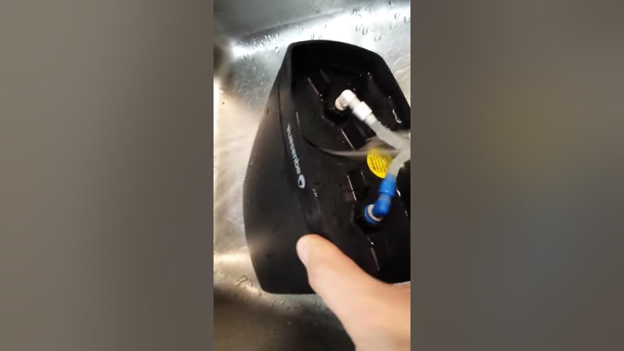 My aquasana water filter problem YouTube