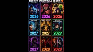 Next 2 years ❤️‍🔥l #jujutsukaisen #demonslayer #anime #viral #trending #youtubeshorts