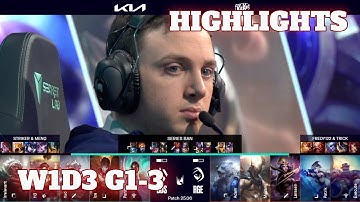 BDS vs RGE - Game 3 Highlights | Week 1 Day 3 LEC Spring 2025 | Team BDS vs Rogue G3 W1D3