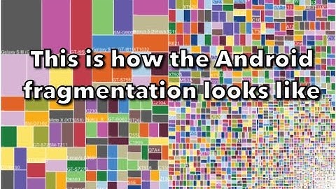 This Is How Bad The Android Fragmentation Looks Like