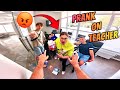 ESCAPING ANGRY TEACHER 15 MihaiCatareu Funny ParkourPOV Chase Viral Funny Pov Prank Humor 