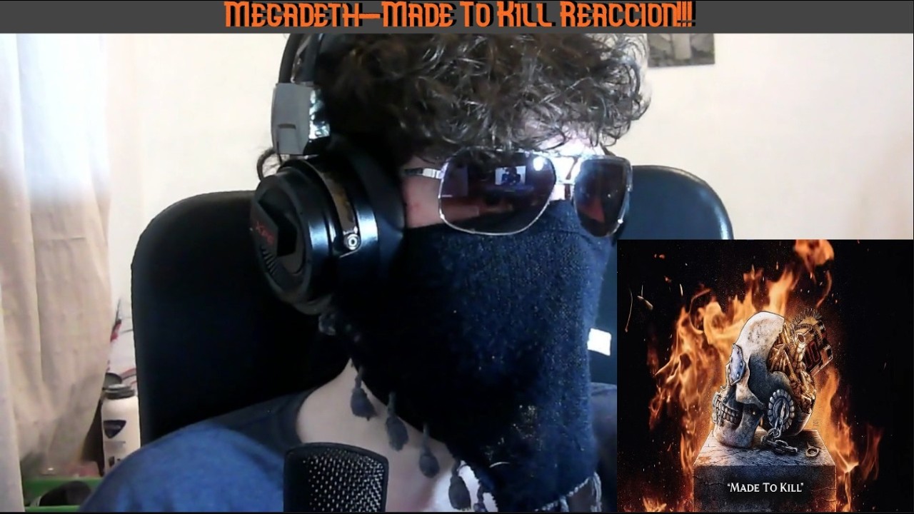 Megadeth-Made To Kill Reaccion 🩸🩸🩸